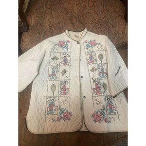 Miss Fashion Vintage Asian Style Jacket Size 38
